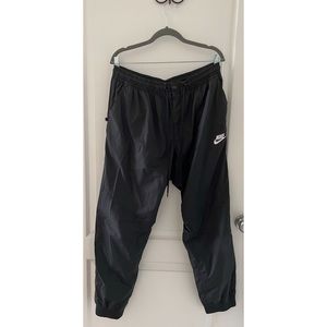 Nike Windbreaker Black Joggers sz XL